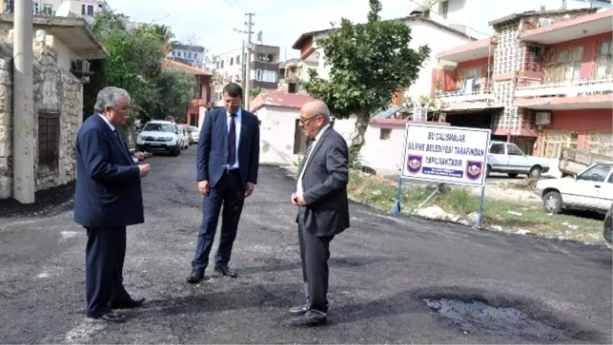 Silifke Belediyesinin Asfalt Çalışması Sürüyor