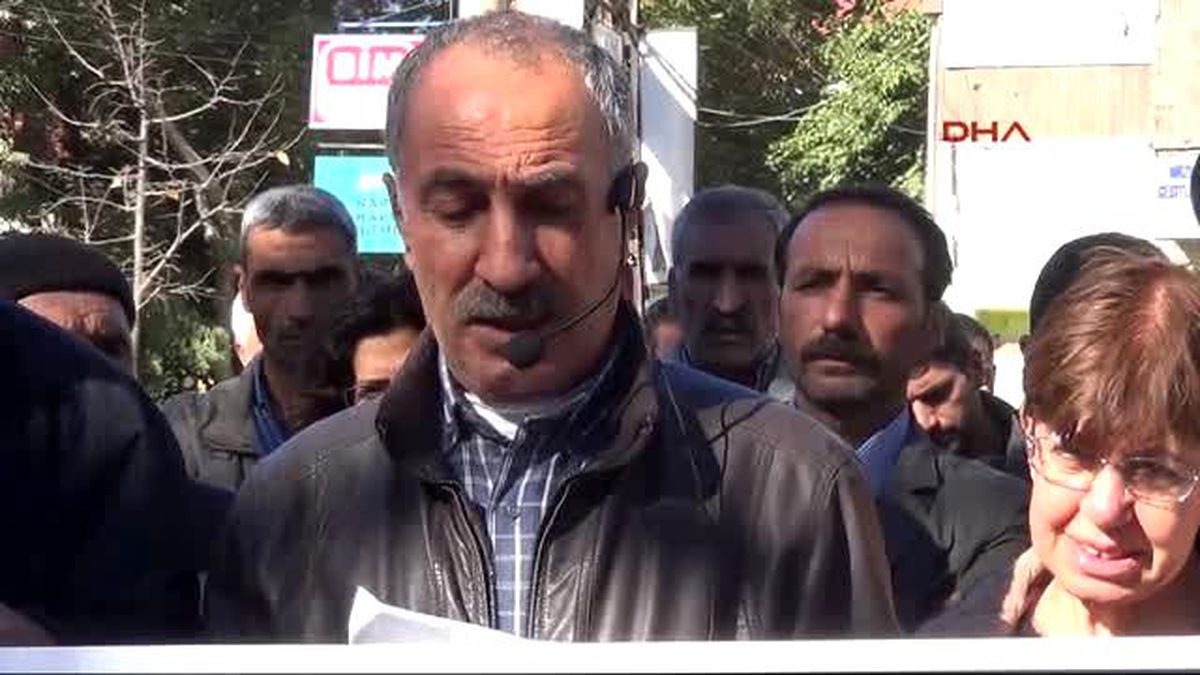 Siverek\'te Hdp\'lilerden Silvan Protestosu