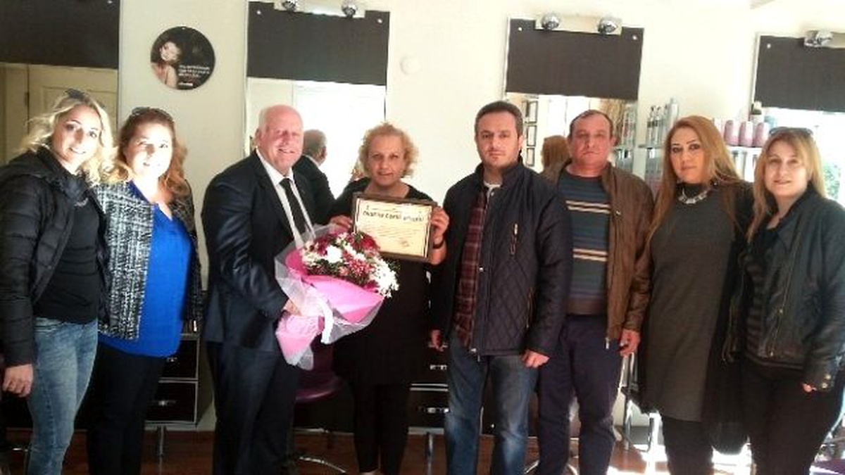 Söke Berberler ve Kuaförler Odası 30 Yılı Aşmış Ustalarını Onurlandırıyor