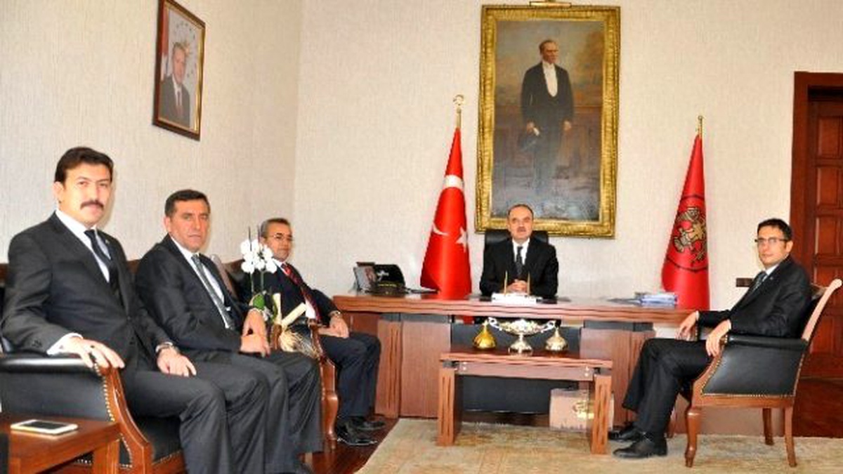 Türk Sağlık-sen\'den Vali Erol\'a Ziyaret