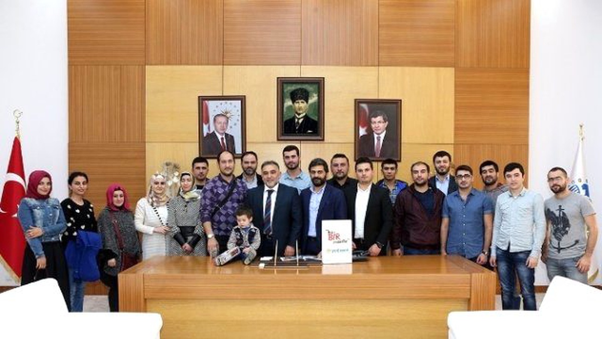 Yedirenk Dünya Öğrenci Topluluğu\'ndan Büyükşehir\'e Ziyaret