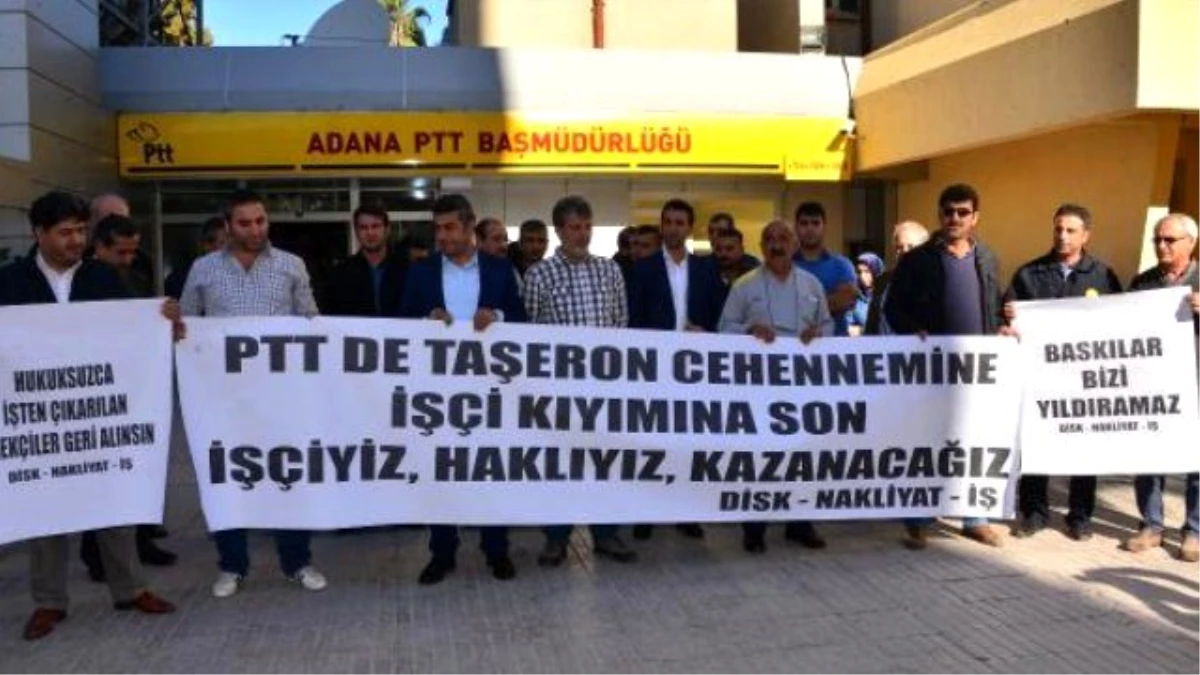 Adana\'da Taşeron Posta Dağıtıcıları İşten Çıkarıldı