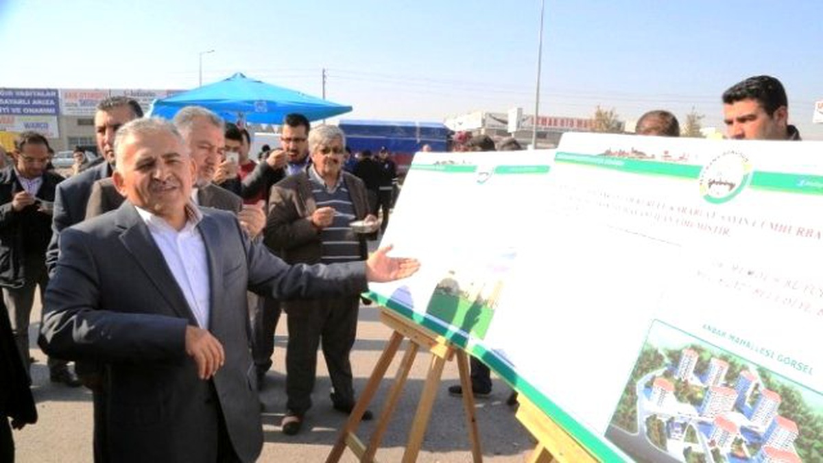 Anbar ve Küçükali Mahallelerinde Sıra İnşaat Sözleşmesinde