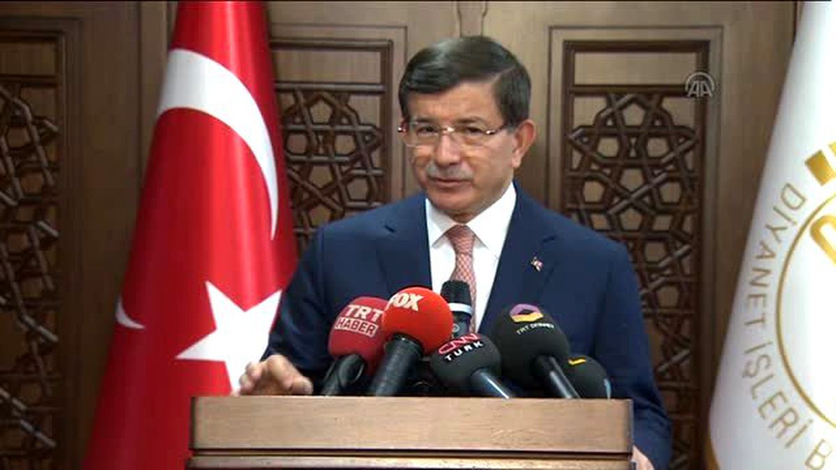 Başbakan Davutoğlu, Diyanet İşleri Başkanı Görmez\'i Ziyaret Etti