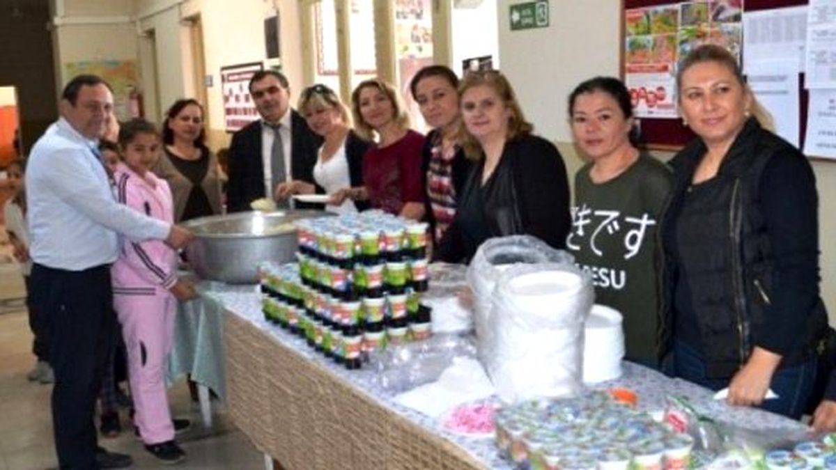 Bandırma Ortaokulu\'nda Pilav Günü