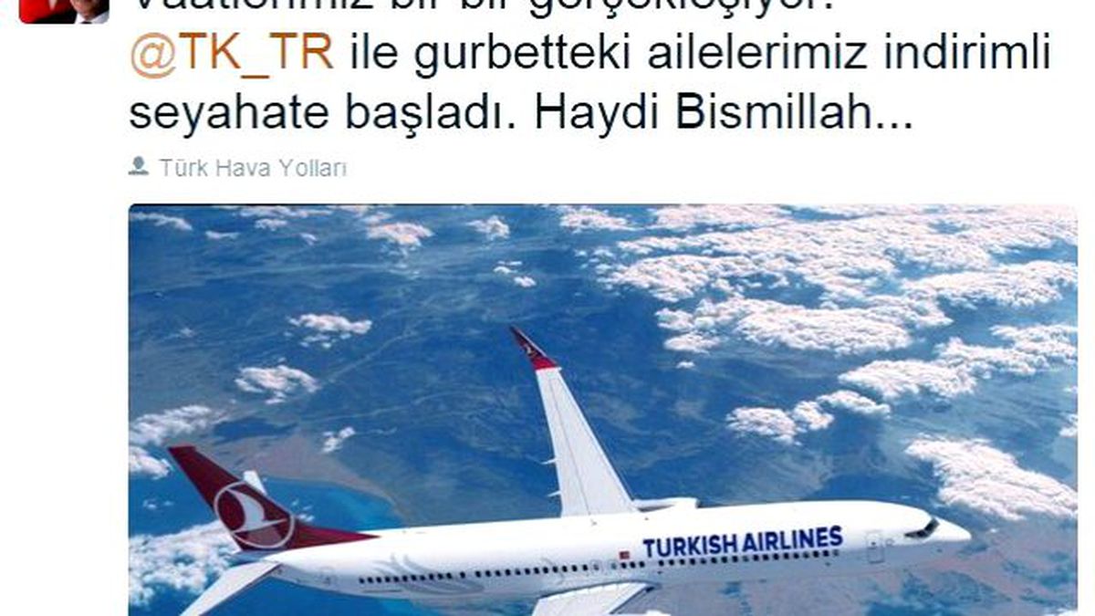 Başbakan Davutoğlu, Gurbetçi Ailelere Twitter\'dan Müjde Verdi