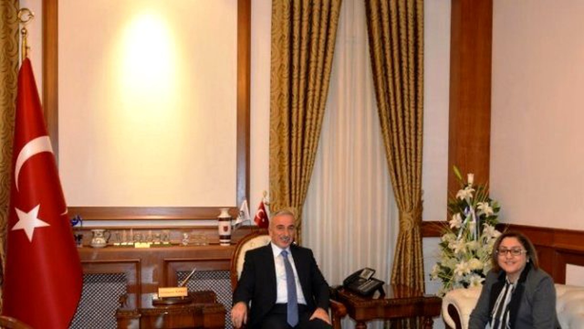 Başkan Fatma Şahin, Vali Kamçı\'yı Ziyaret Etti