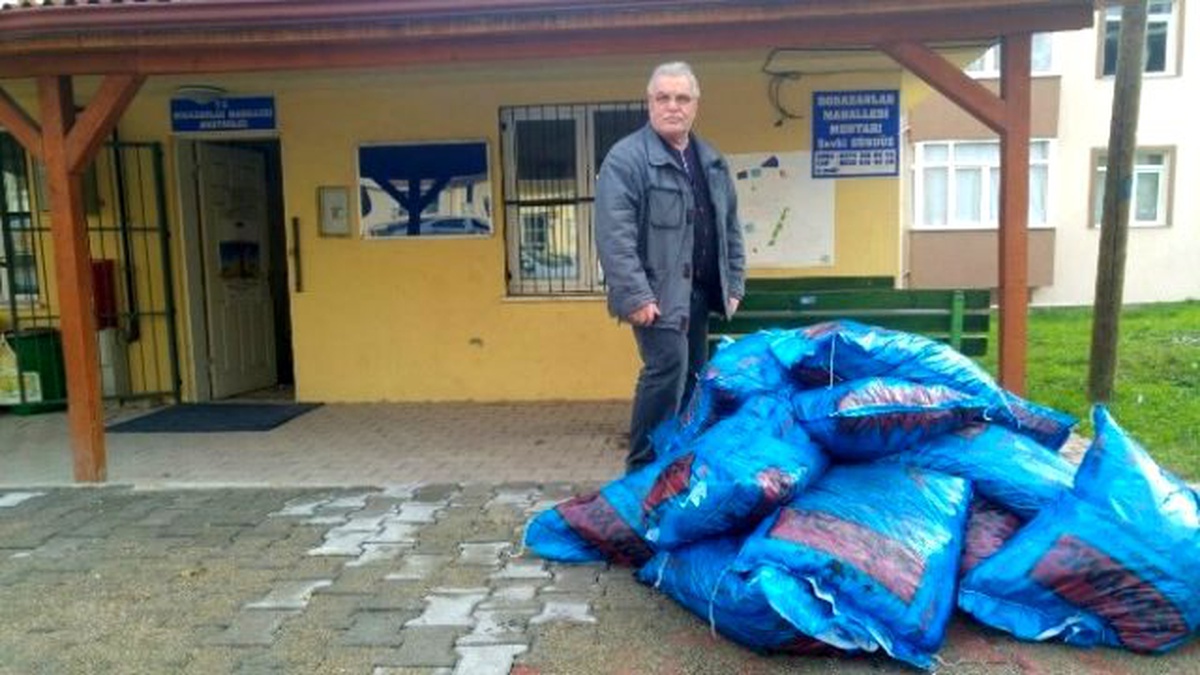 Bolu Belediyesi\'nden Muhtarlık Binalarına Kömür Desteği