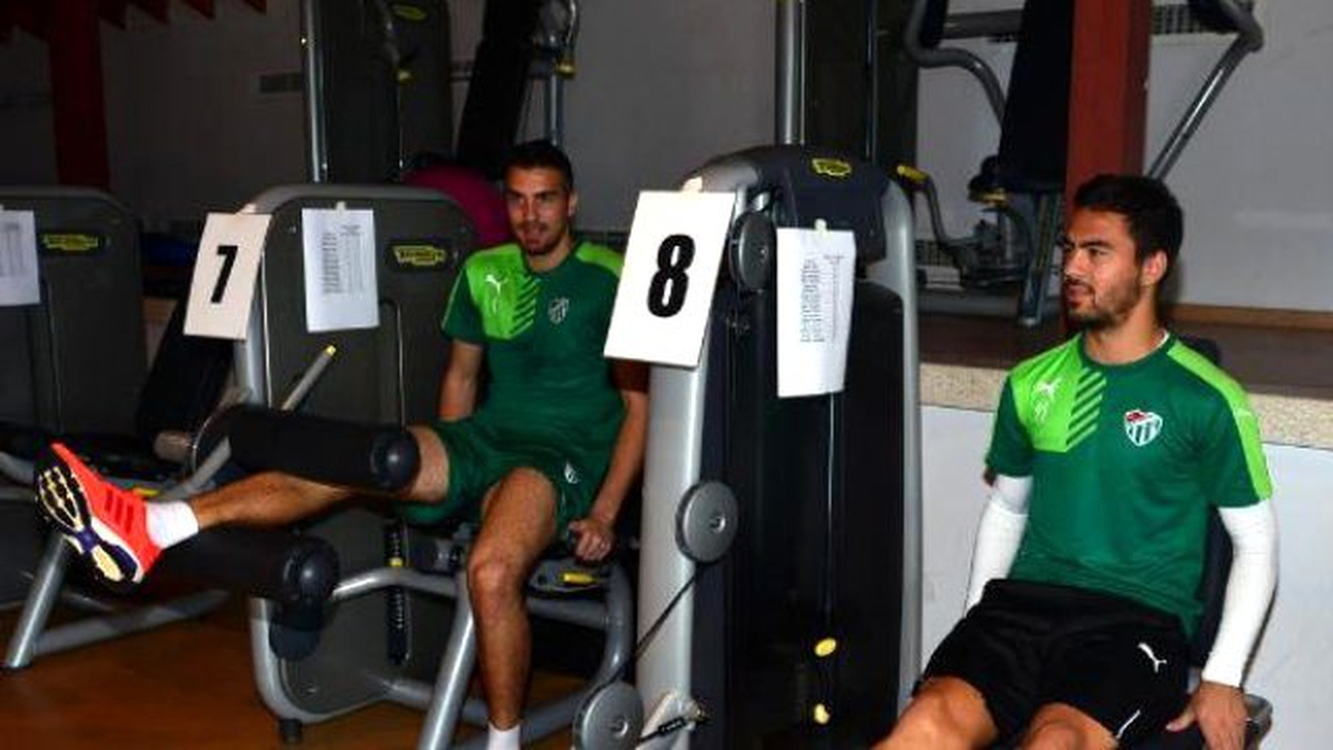Bursaspor Salonda Çalıştı