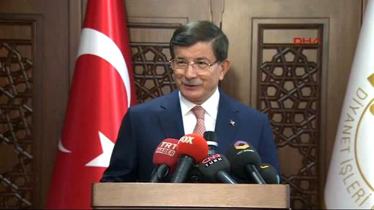 Davutoğlu: Türkiye\'nin Irak ya da Suriye Bağlamında Herhangi Bir Kara Operasyonu Hazırlığı Söz...