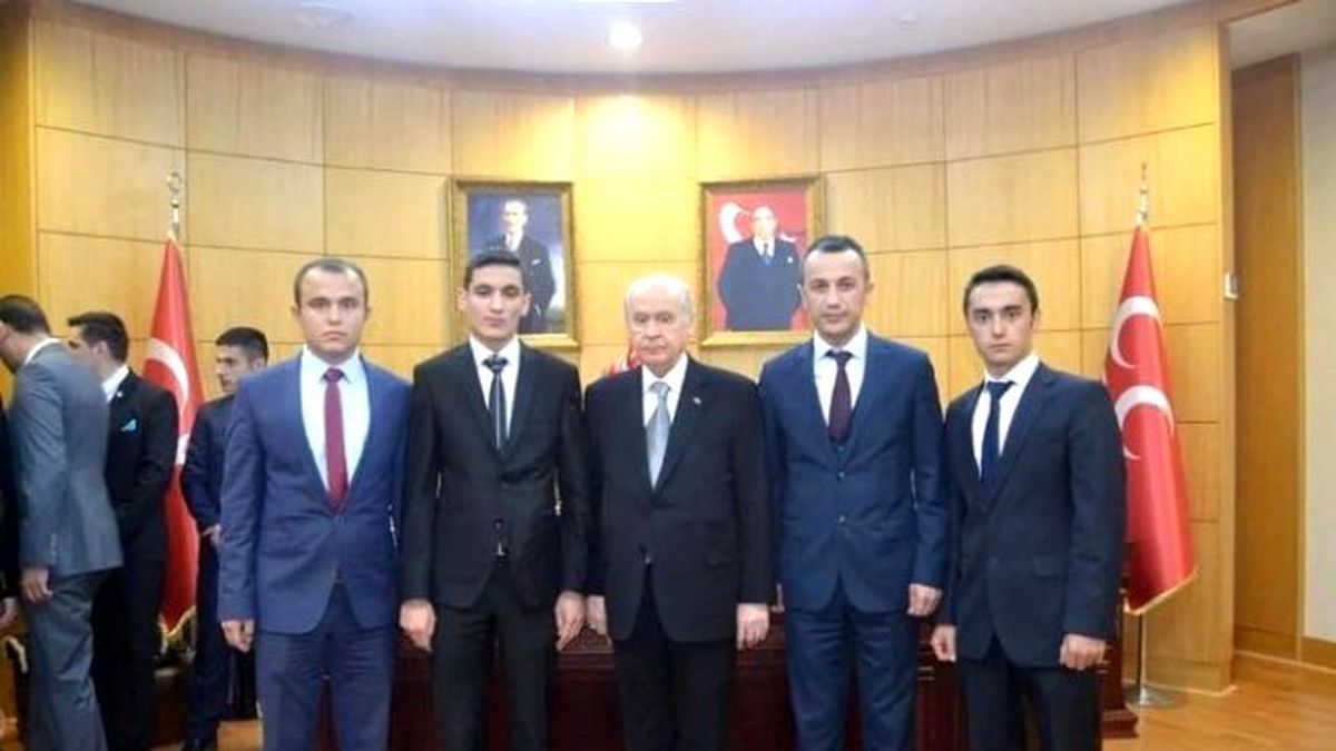 Denizli Ülkü Ocaklarından, MHP Genel Başkanı Bahçeli\'ye Ziyaret