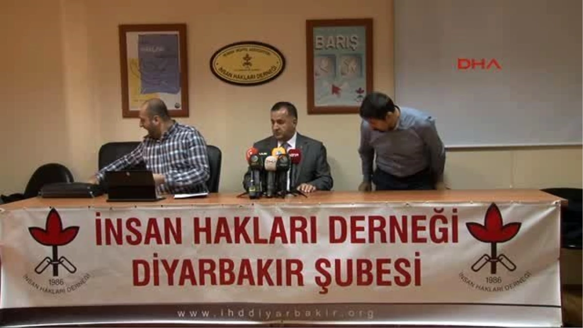 Diyarbakır - Tihv Şube Başkanı Yavuz: Silvan\'da 14 Sivil Hayatını Kaybetti