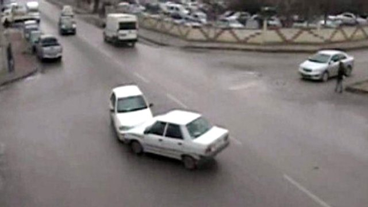 Erzurum\'da Trafik Kazaları Mobese Kameralarına Yansıdı