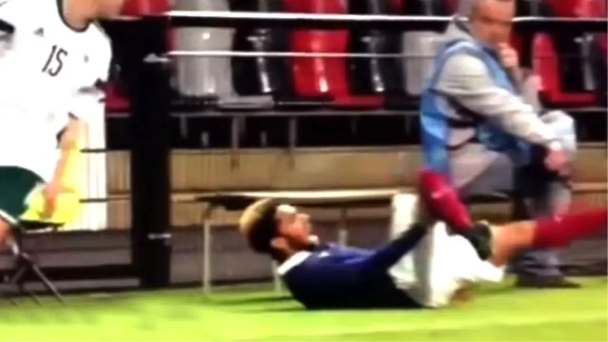 Genç Futbolcunun Yürek Burkan Sakatlağı