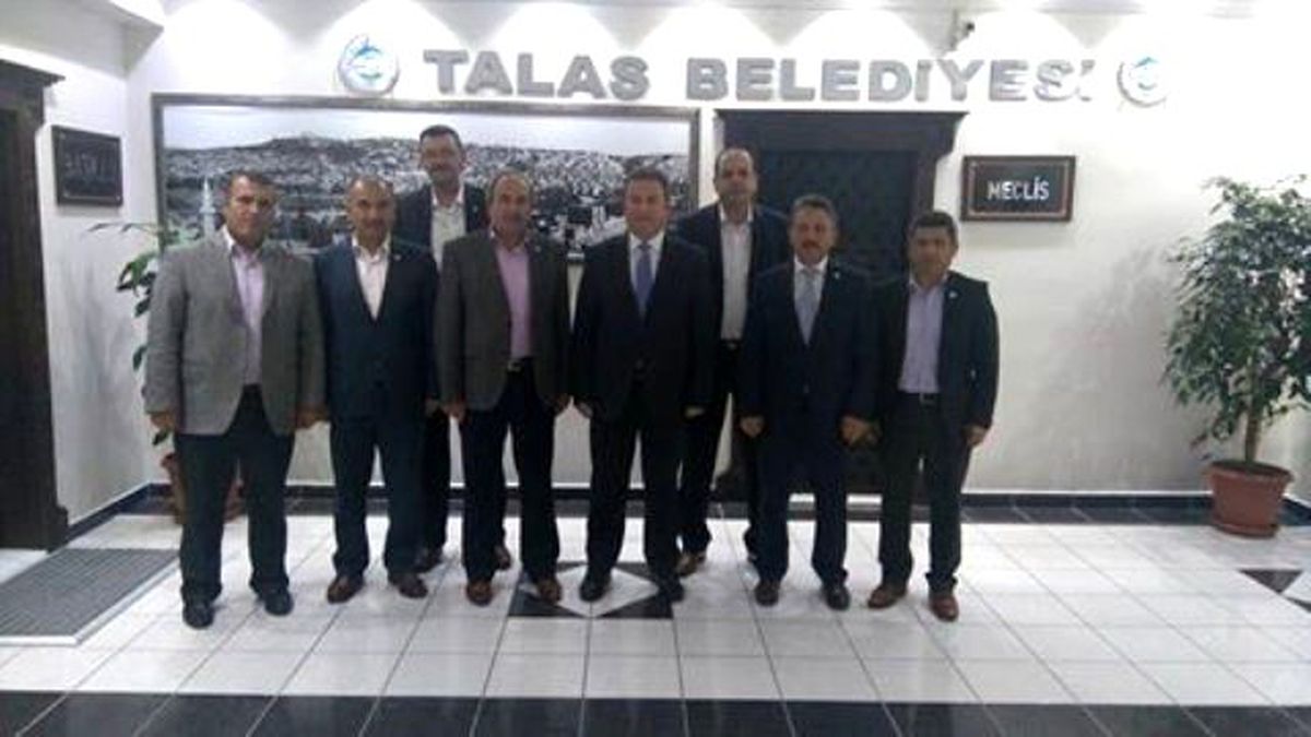 Kayseri Eğitim Bir Sen\'den Talas Belediye Başkanı Palancıoğlu\'na Ziyaret