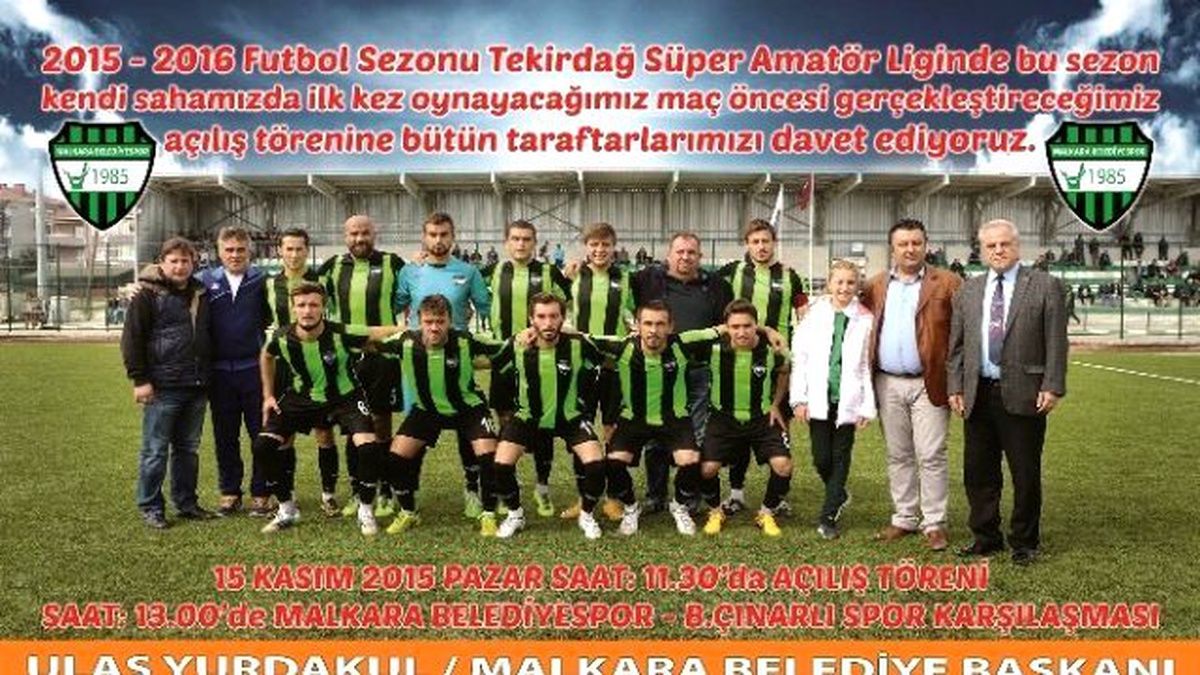 Malkara Belediyespor, Yenilenen 14 Kasım Stadında İlk Maçına Çıkacak