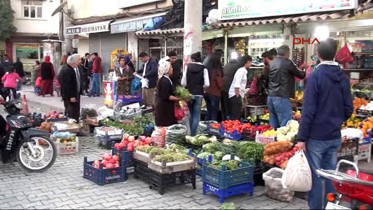 Nusaybin Halk, Marketlere Akın Etti