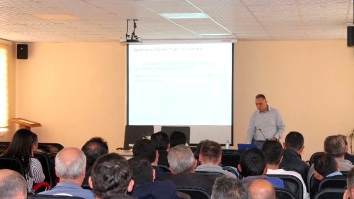 Nüsem\'den Temel İş Sağlığı ve Güvenliği Eğitimi