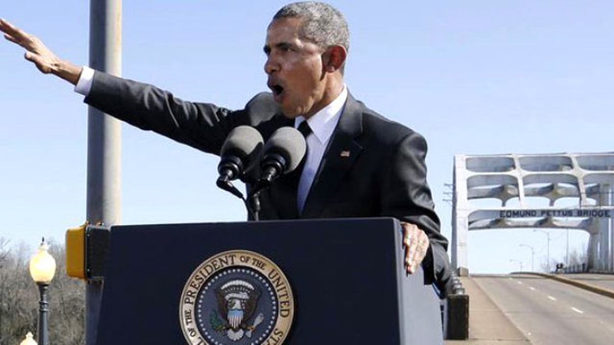 Obama İçin Getirilen Özel Kürsü Savunma Silahı Çıktı