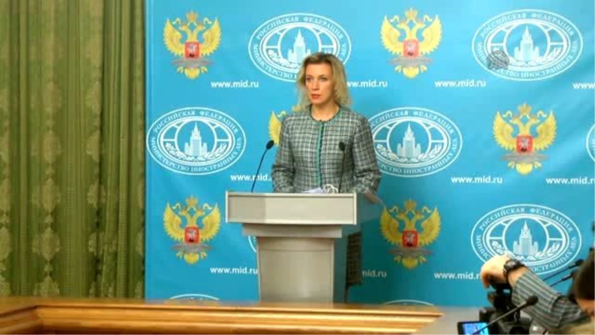 Rusya Dışişleri Bakanlığı Sözcüsü Zaharova: "Viyana\'da Esed Tartışılmayacak"