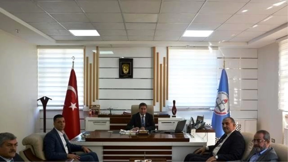 Strateji Planlama ve Yönetim Daire Başkanı Öztürk, Ali Tatlı\'yı Ziyaret Etti