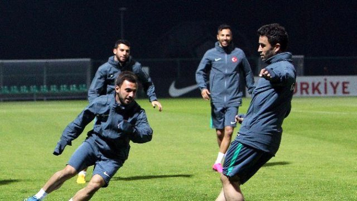 A Milli Takım, Yunanistan Maçı Hazırlıklarına Başladı