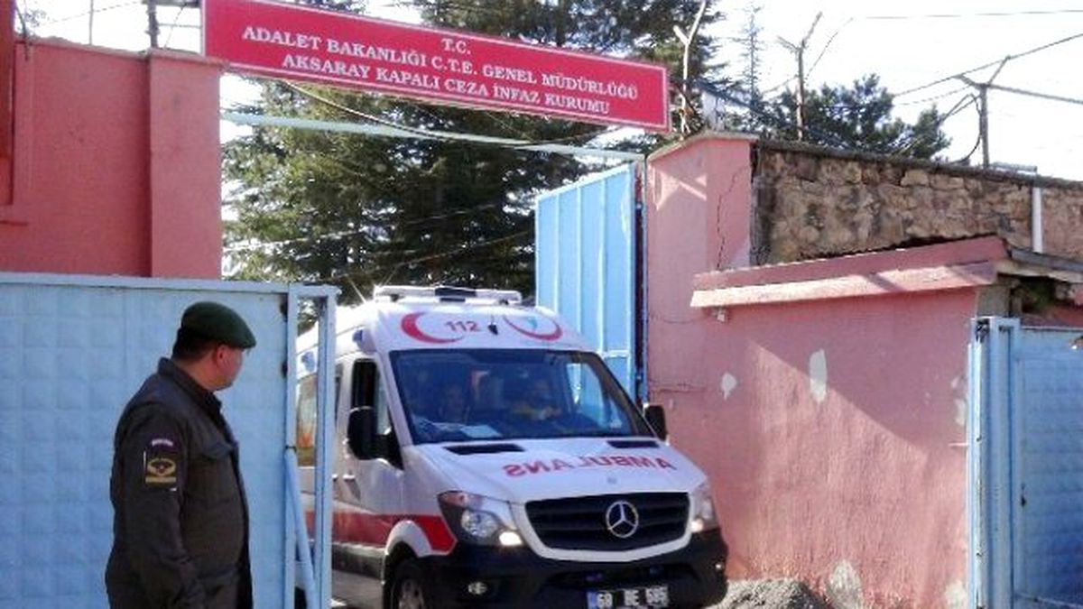 Aksaray Cezaevinde Tatbikat Alarmı