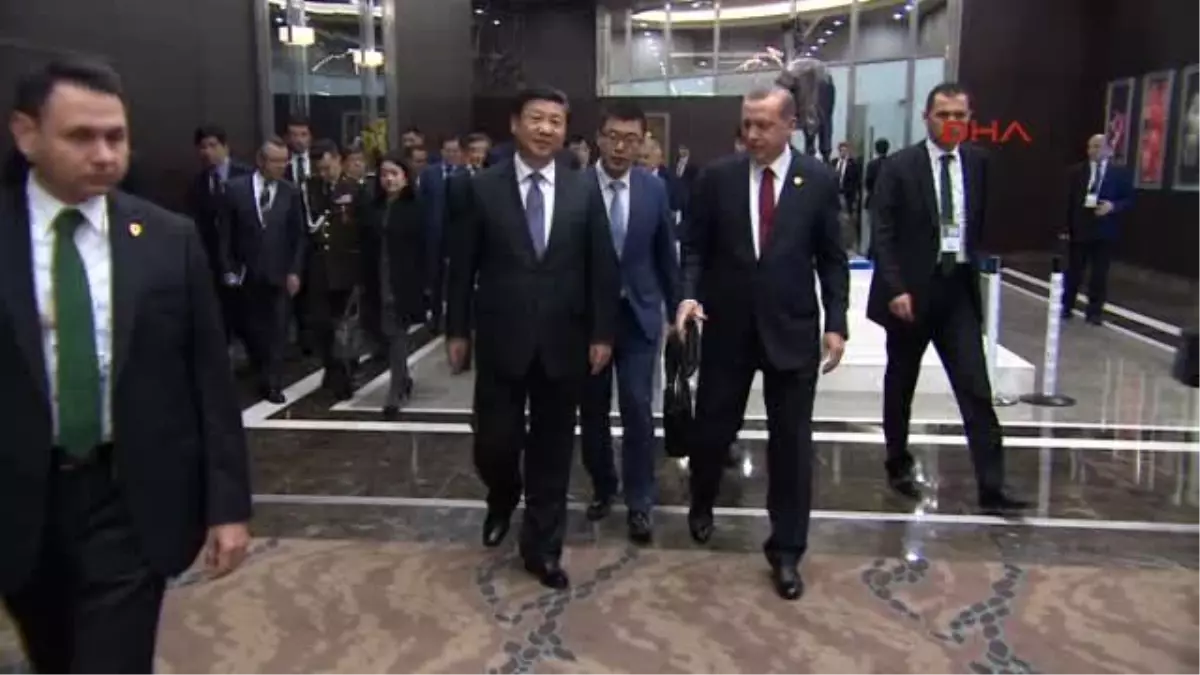 Antalya Erdoğan, Şi Cinping ile Görüştü