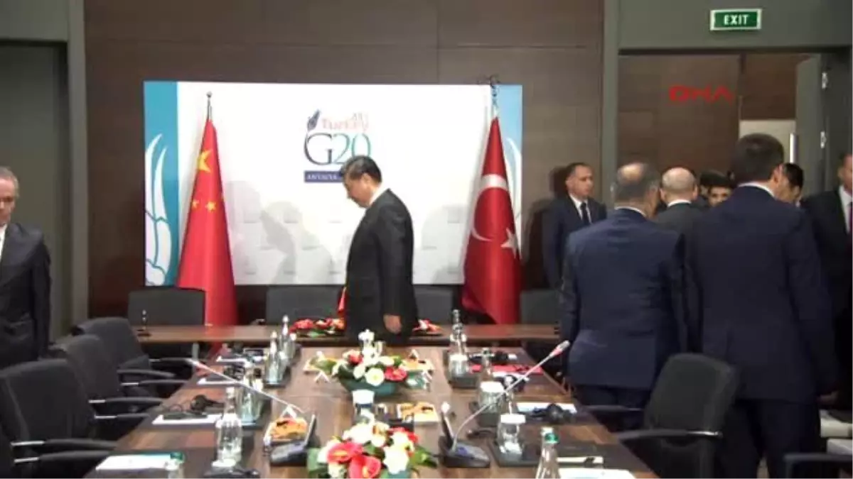 Antalya Erdoğan, Şi Cinping ile Görüştü Ek