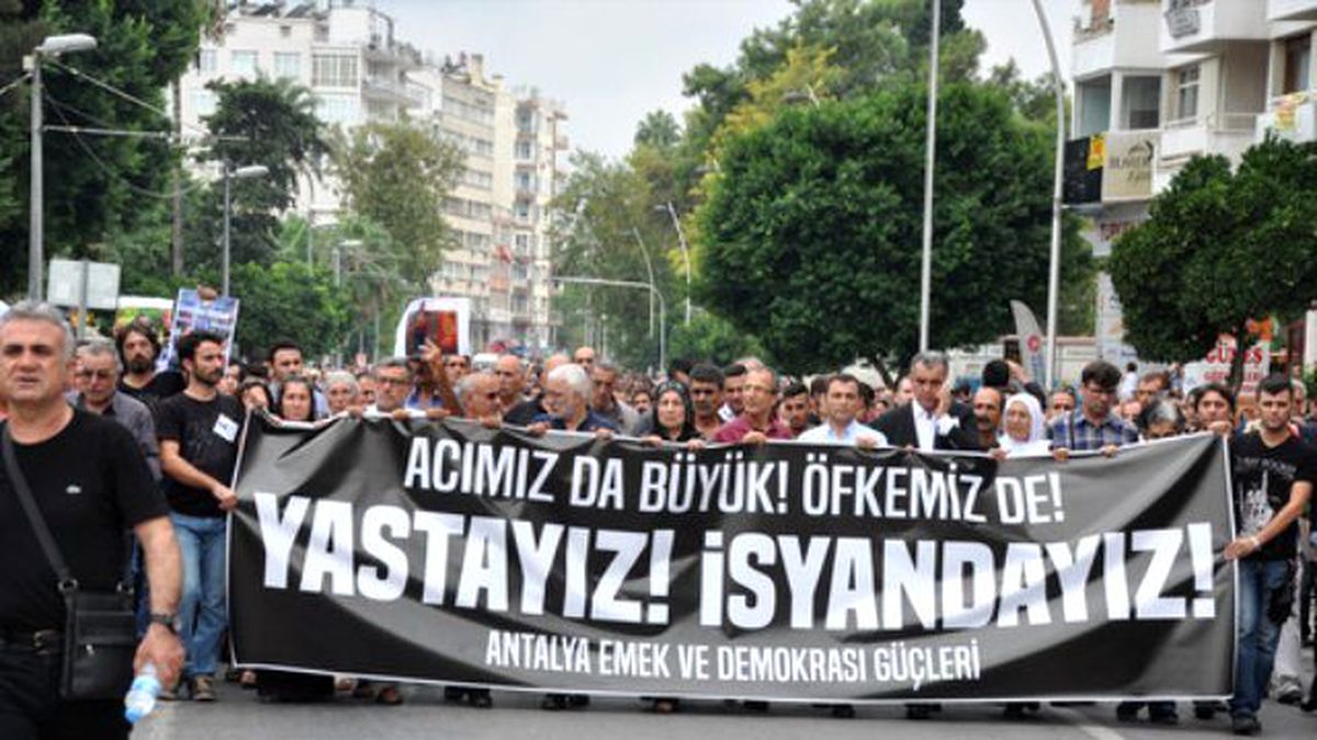 Antalya\'da G20 ve Silvan Eylemi