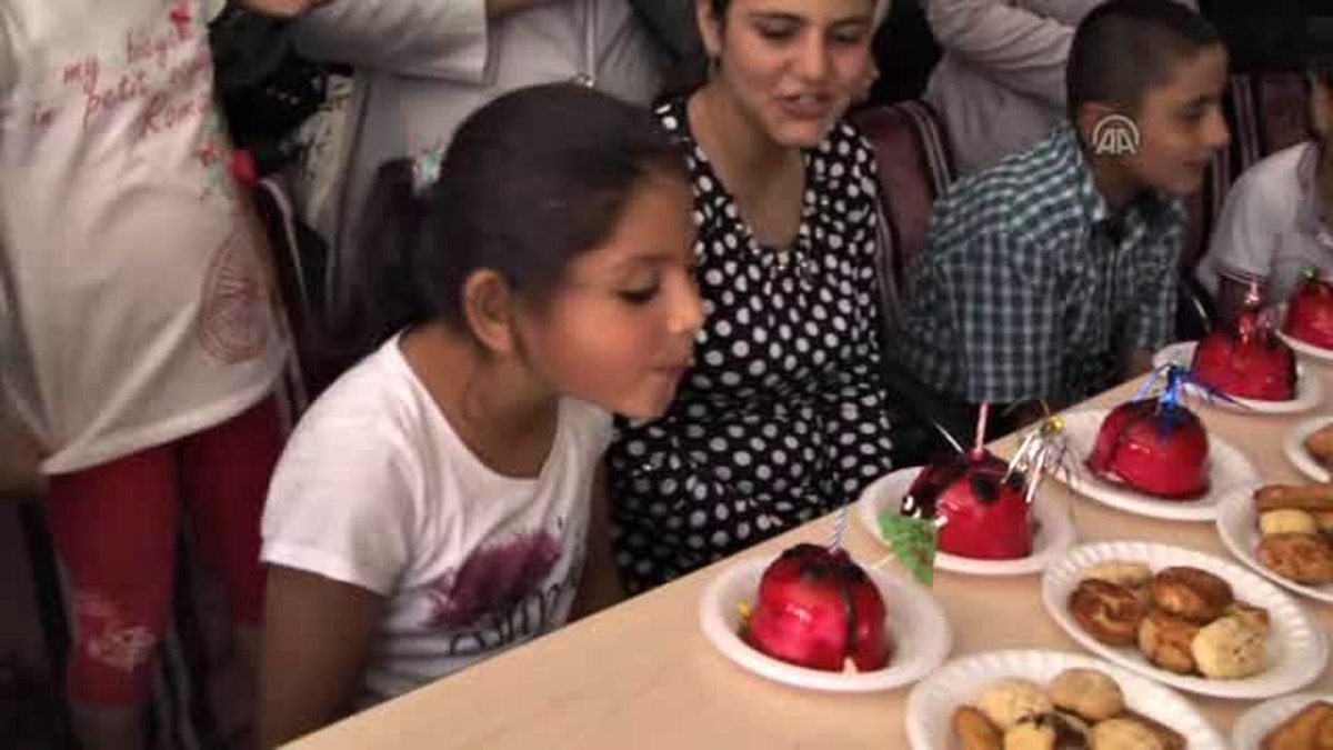 Yetim Çocuklara Doğum Günü Kutlaması
