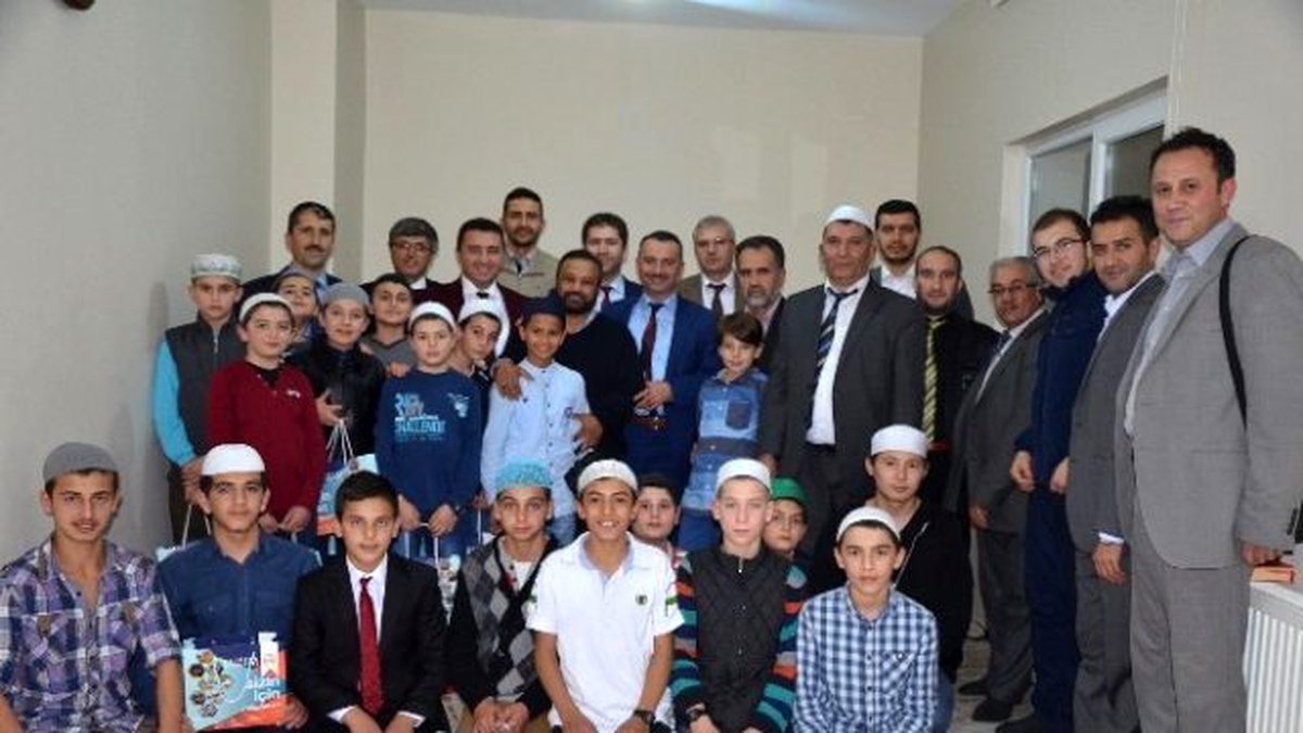 Başkan Bakıcı Kur\'an Kursu Öğrencilerini Ziyaret Etti
