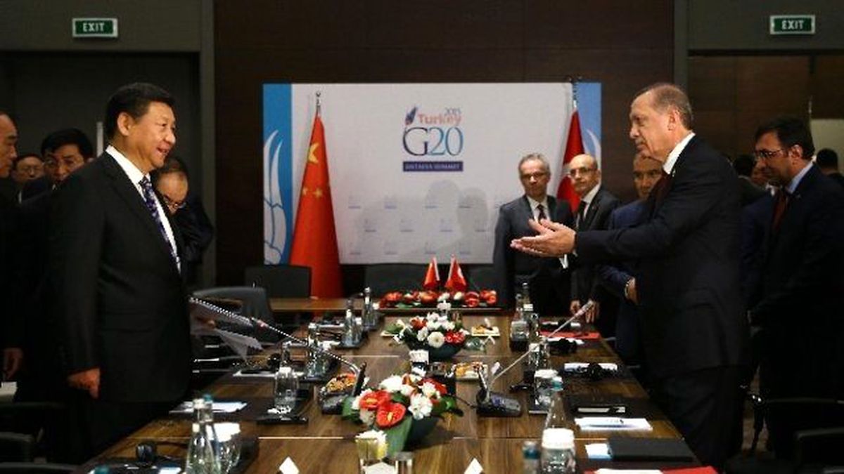 Cumhurbaşkanı Erdoğan, Çin Devlet Başkanı Jinping ile Görüştü