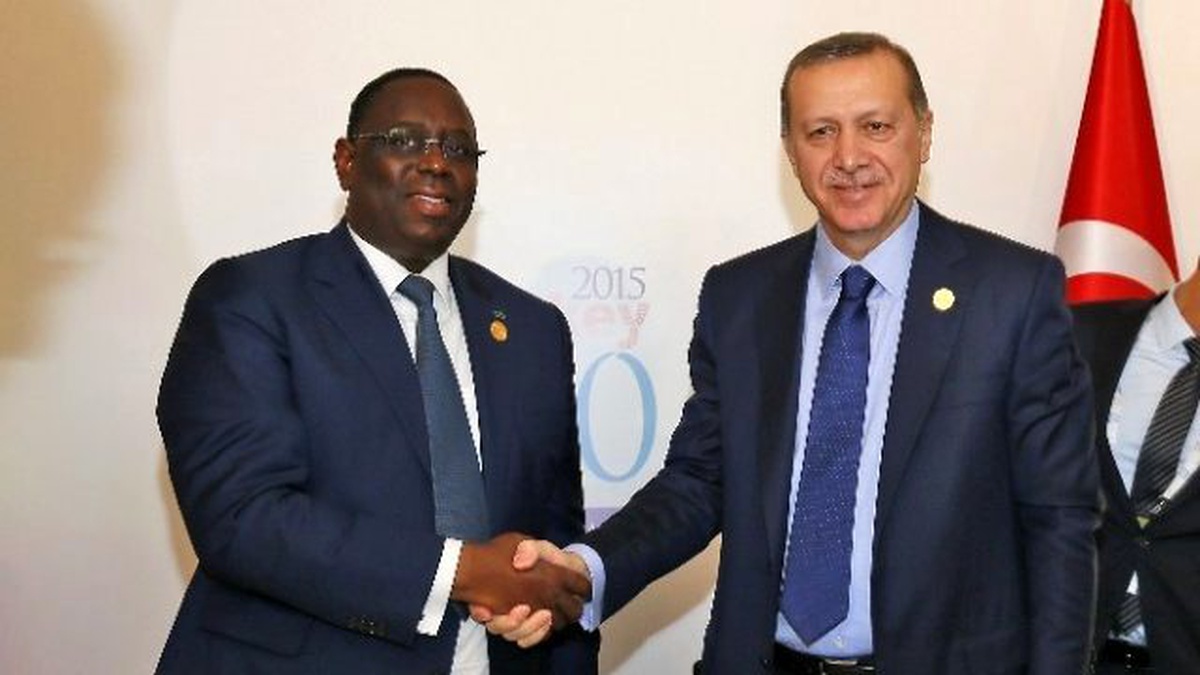 Cumhurbaşkanı Erdoğan, Senegal Cumhurbaşkanı Sall ile Görüştü