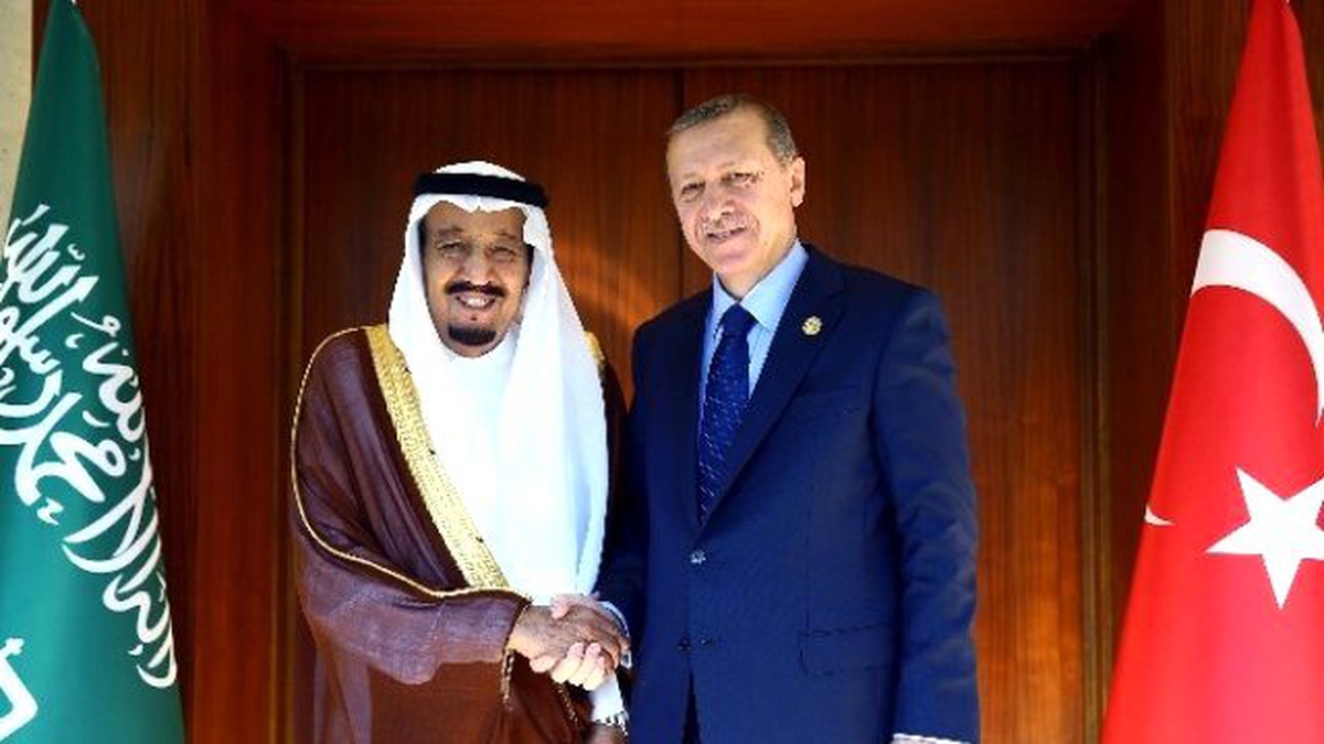 Cumhurbaşkanı Erdoğan, Suudi Kral Salman ile Görüştü