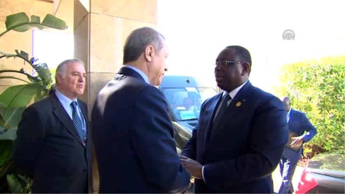Erdoğan, Senegal Cumhurbaşkanı Sall ile Görüştü