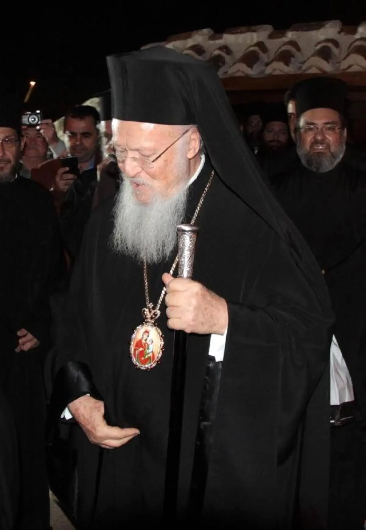 Fener Rum Patriği Bartholomeos Alanya'da Ayine Katıldı