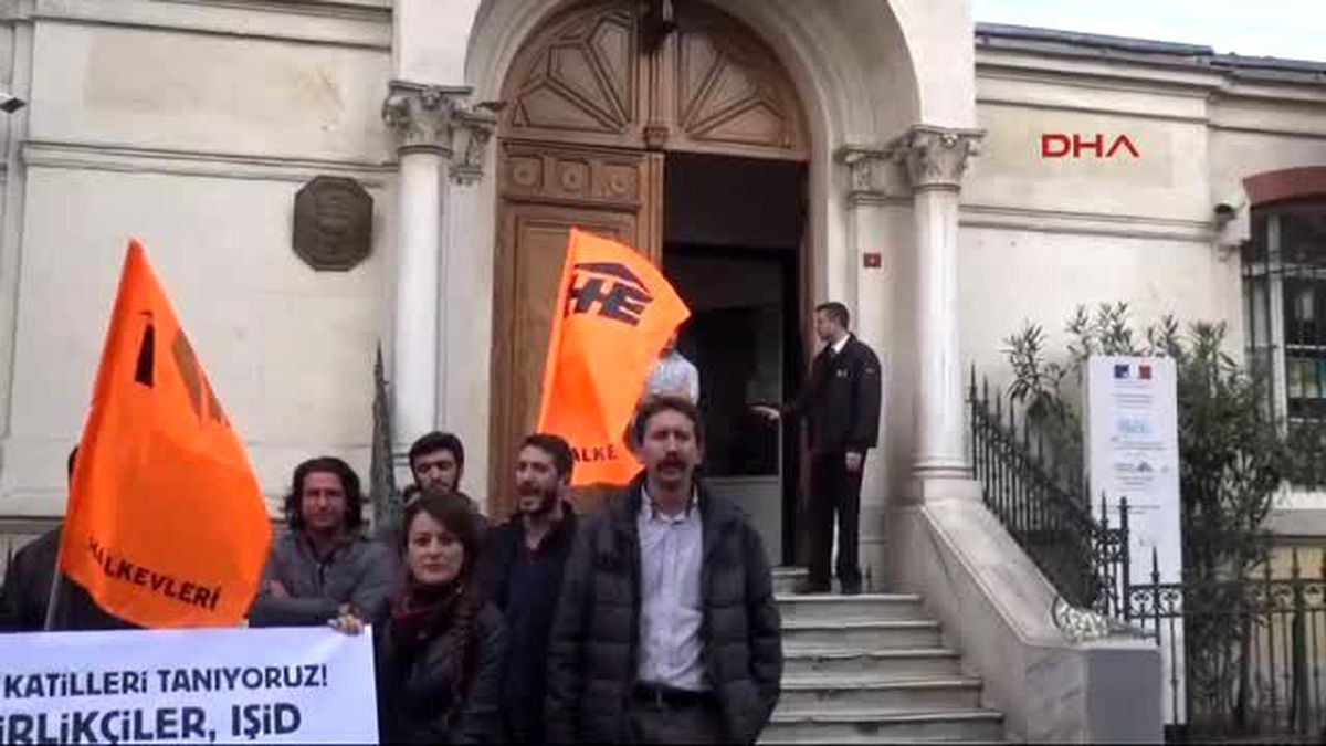 Fransa Başkonsolosluğu "Terör" Protestosu