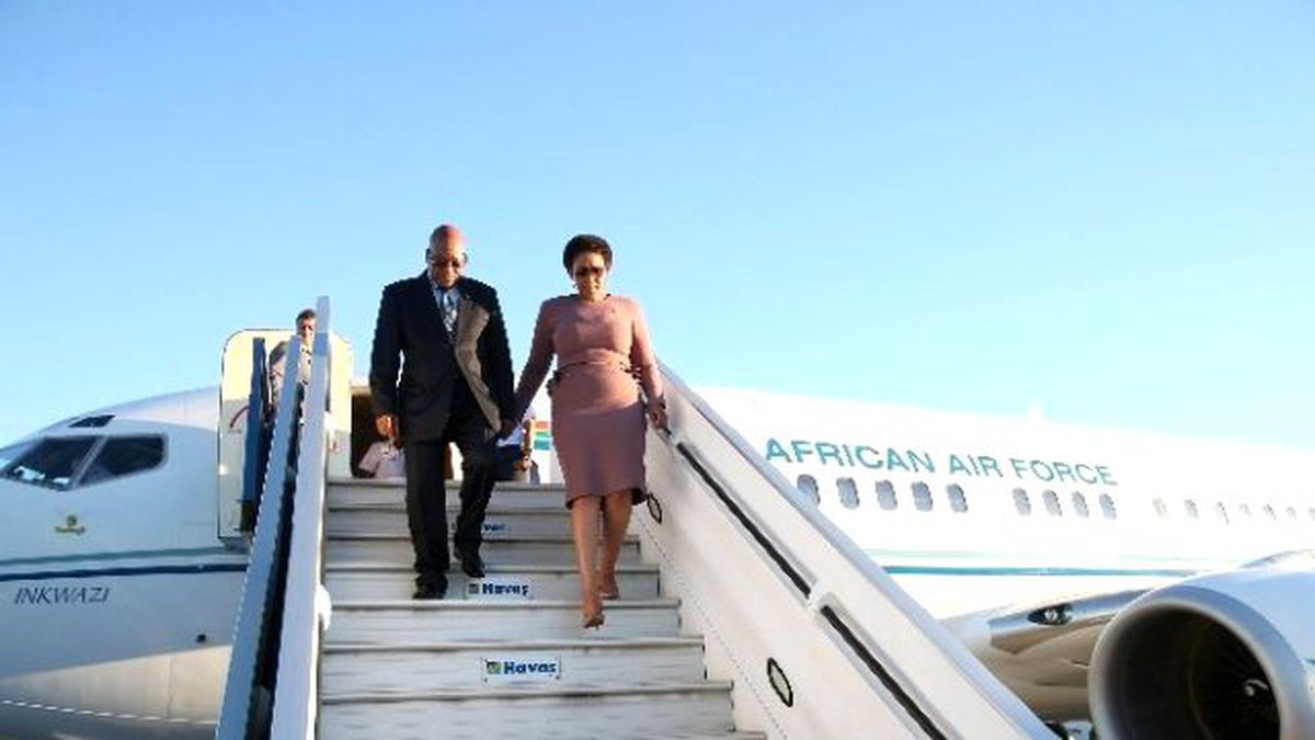 Güney Afrika Devlet Başkanı Jacob Zuma Türkiye\'de