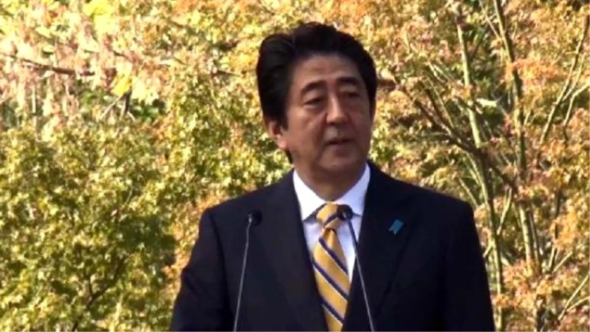 Japon Başbakanı Shinzo Abe"Nedeni Ne Olursa Olsun Teröre Kesinlikle İzin Vermeyeceğiz"