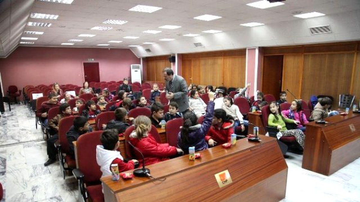 Odunpazarı Belediyesi\'nin Minik Ziyaretçileri