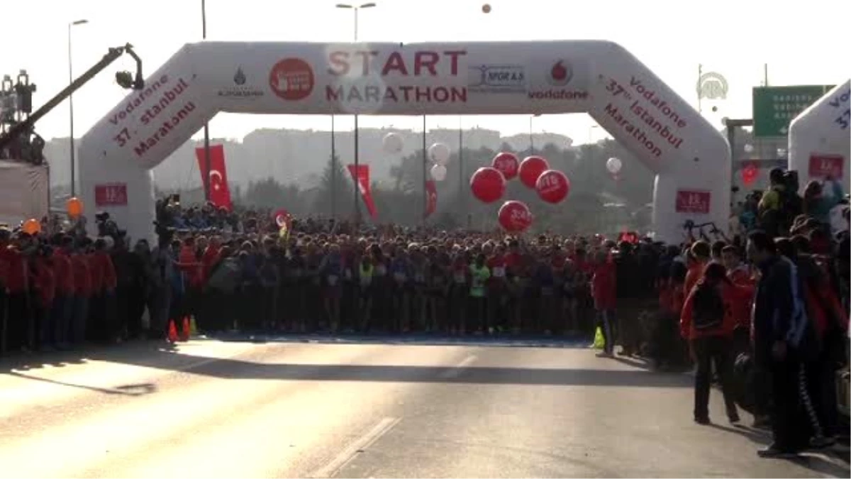 37. İstanbul Maratonu Başladı