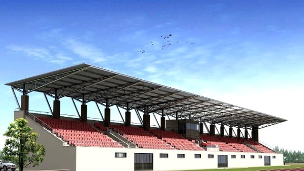 Adıyaman Üniversitesi Futbol Sahası Tribün İnşaatı Başladı