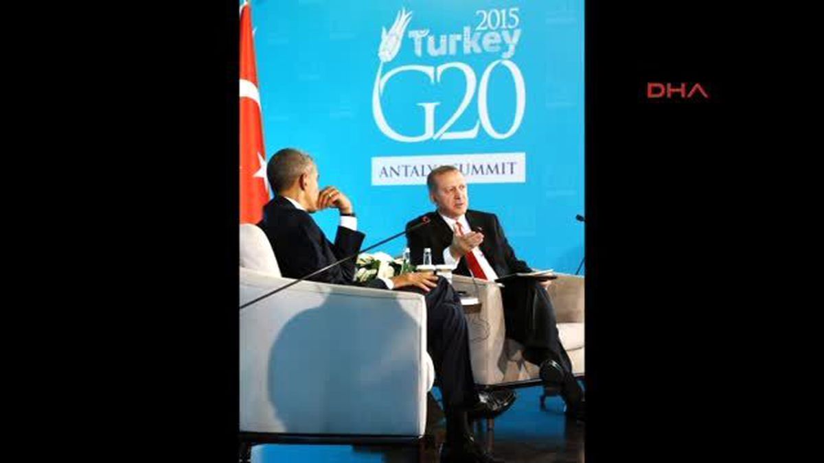 Antalya Erdoğan-Obama Görüşmesi Başladı