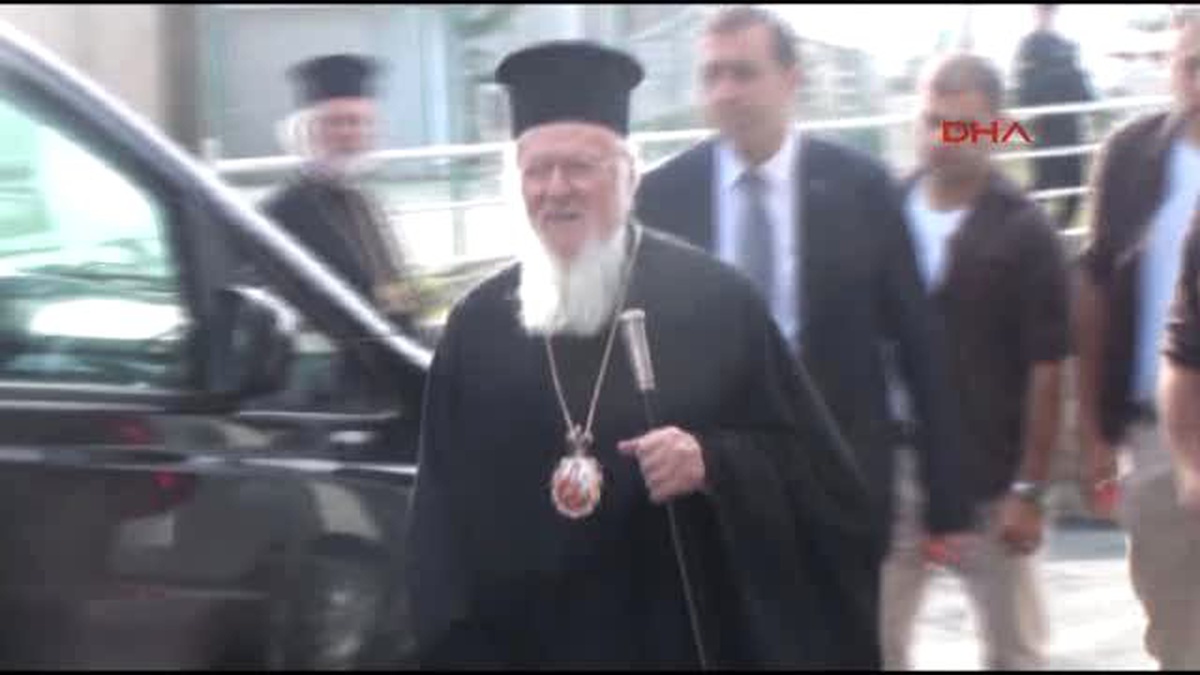 Antalya - Fener Rum Patriği Bartholomeos Alanya\'da Ayine Katıldı