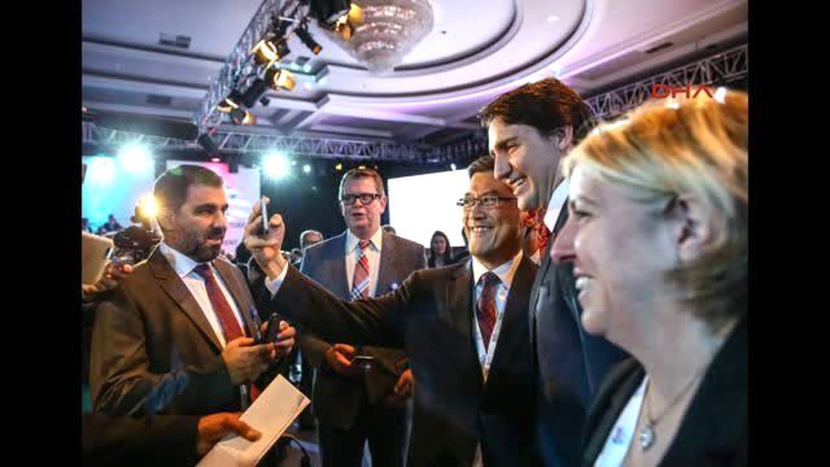 Antalya Kanada Başbakanı Trudeau\'na Yoğun İlgi