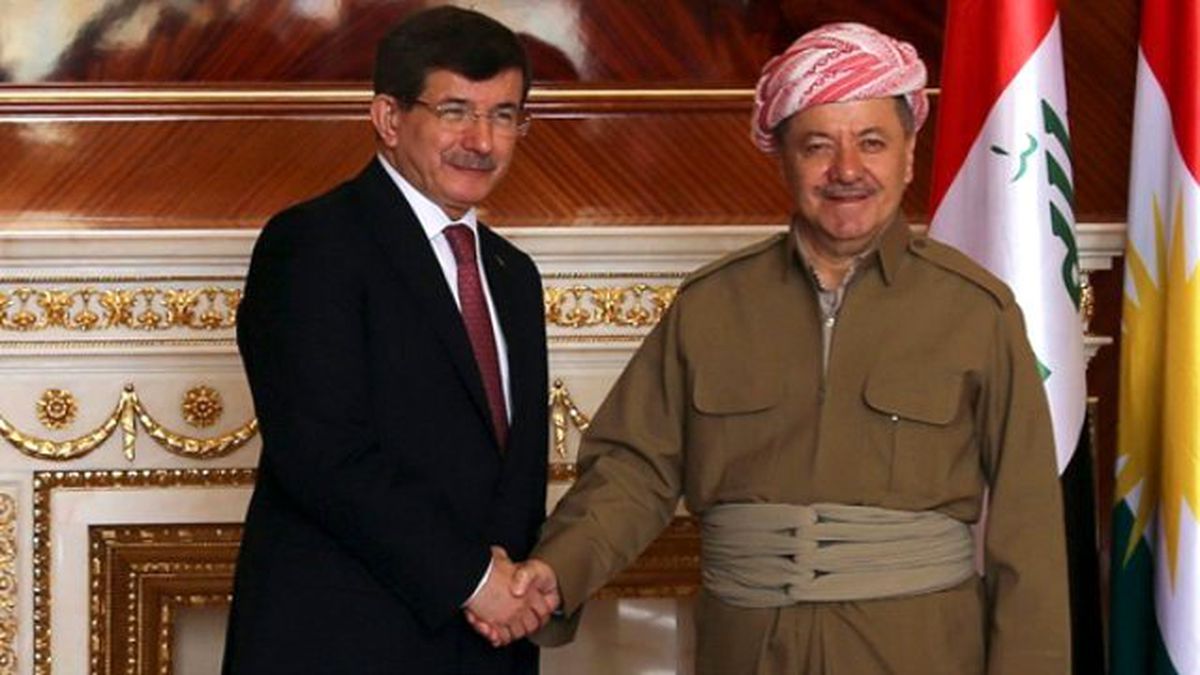 Başbakan Davutoğlu, Barzani'yi Tebrik Etti