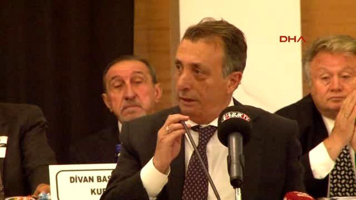 Beşiktaş Divan\'da Ahmet Nur Çebi\'den Sert Sözler