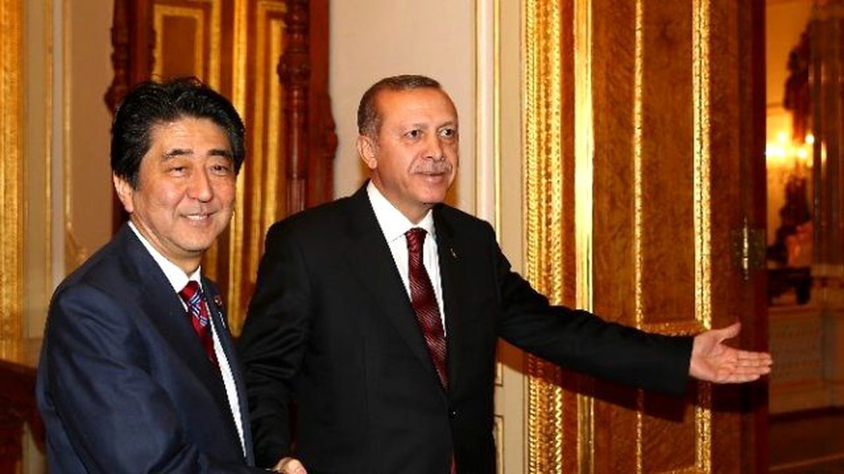 Cumhurbaşkanı Erdoğan, Japonya Başbakanı Shinzo Abe İle Görüştü