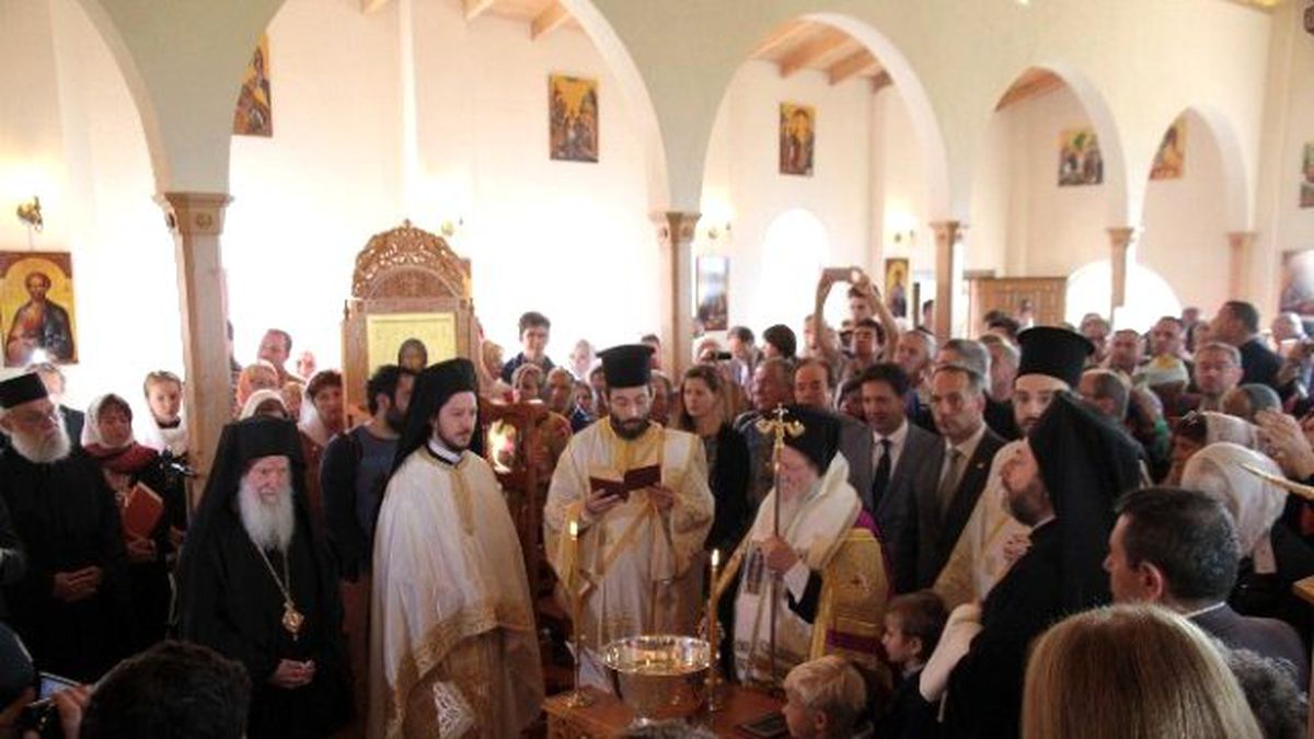 Fener Rum Patriği Bartholomeos Alanya\'da Ortodoks Kültür Merkezi\'ni Açtı